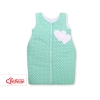 Sacco per Dormire Menta Pois Bianchi Cuori