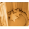 Set: Baldacchino da Appendere + Nido con Balze + Cuscini Giallo Miele