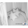 Set: Baldacchino da Appendere + Nido con Balze + Cuscini Grigio