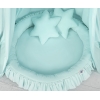 Set: Baldacchino da Appendere + Nido con Balze + Cuscini Menta