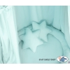 Set: Baldacchino da Appendere + Nido con Balze + Cuscini Menta