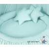 Set: Baldacchino da Appendere + Nido con Balze + Cuscini Menta