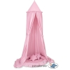 Set: Baldacchino da Appendere + Nido con Balze + Cuscini Rosa per Ragazze