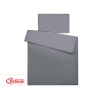 Set Biancheria 2 parti Antracite Cuori