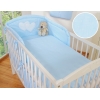 Set Biancheria 2 parti Blu a Strisce Cuori