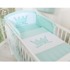 Set Biancheria 2 parti Menta Little Prince/Princess