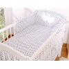 Set Biancheria 2 parti Nero Pois Bianchi Cuori