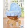 Set Biancheria 4 parti con Cappotta Blu