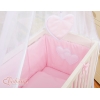 Set Biancheria 6 parti per Rosa Cuori