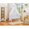 Set Biancheria con Baldacchino 6 parti Grigio