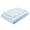 Set Biancheria da Letto 140x200cm 2 parti - Junior Blu Farfalle