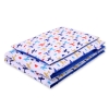 Set Biancheria da Letto 140x200cm 2 parti - Junior Blu Scuro Aereo
