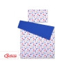 Set Biancheria da Letto 140x200cm 2 parti - Junior Blu Scuro Aereo
