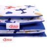 Set Biancheria da Letto 140x200cm 2 parti - Junior Blu Scuro Aereo