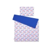 Set Biancheria da Letto 140x200cm 2 parti - Junior Blu Scuro Aereo