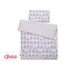 Set Biancheria da Letto 140x200cm 2 parti - Junior Grigio Panda
