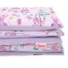 Set Biancheria da Letto 140x200cm 2 parti - Junior Lilla Ballerine