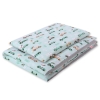 Set Biancheria da Letto 140x200cm 2 parti - Junior Menta Conigli
