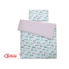 Set Biancheria da Letto 140x200cm 2 parti - Junior Menta Conigli