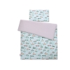 Set Biancheria da Letto 140x200cm 2 parti - Junior Menta Conigli