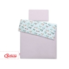 Set Biancheria da Letto 140x200cm 2 parti - Junior Menta Conigli