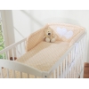 Set Biancheria da Letto 2 parti Beige Pois Bianchi Cuori