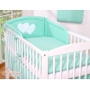 Set Biancheria da Letto 2 parti Menta Cuori