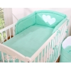 Set Biancheria da Letto 2 parti Menta Cuori