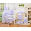 Set Biancheria da Letto con Baldacchino e Sacco Nanna 11 parti Lilla Little Prince/Princess