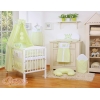 Set Biancheria da Letto con Baldacchino e Sacco Nanna 11 parti Verde Little Prince/Princess