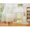 Set Biancheria da Letto con Baldacchino e Sacco Nanna 11 parti Verde Little Prince/Princess