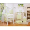 Set Biancheria da Letto con Baldacchino e Sacco Nanna 11 parti Verde Little Prince/Princess