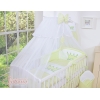 Set Biancheria da Letto con Zanzariera 5 parti Verde Little Prince/Princess