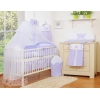 Set Biancheria da Letto con Zanzariera e Sacco Nanna 11 parti Lilla Little Prince/Princess