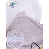 Set Biancheria di Ricambio per Culla in Vimini 2 parti Jasmine