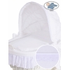 Set biancheria copri culla vimini