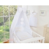 Set Biancheria Notte 7 parti Para Neonato Bianca Little Prince/Princess