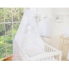 Set Biancheria Notte 7 parti Para Neonato Bianca Little Prince/Princess