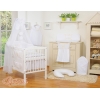 Set Biancheria Notte 7 parti Para Neonato Bianca Little Prince/Princess