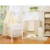 Set Biancheria Notte 7 parti Para Neonato Creme Little Prince/Princess