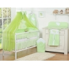 Set Biancheria Notte 7 parti Para Neonato Verde Cuori