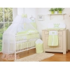 Set Biancheria Notte 7 parti Para Neonato Verde Little Prince/Princess
