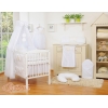 Set Biancheria Notte Para Neonato 11 parti Bianca Little Prince/Princess