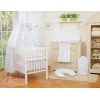 Set Biancheria Notte Para Neonato 11 parti Bianca Little Prince/Princess