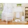 Set Biancheria Notte Para Neonato 11 parti Bianca Little Prince/Princess