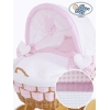 Set Biancheria per Culla in Vimini 2 parti Isabella