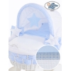 Set Biancheria per Culla in Vimini 2 parti Isabella