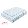 Set Biancheria per Lettino 100x135 2 parti - Mini Blu Farfalle