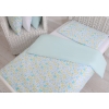 Set Biancheria per Lettino 100x135 2 parti - Mini Blu Farfalle