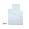 Set Biancheria per Lettino 100x135 2 parti - Mini Blu Farfalle
